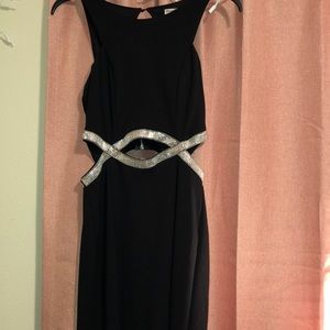 Elegant Black prom dress